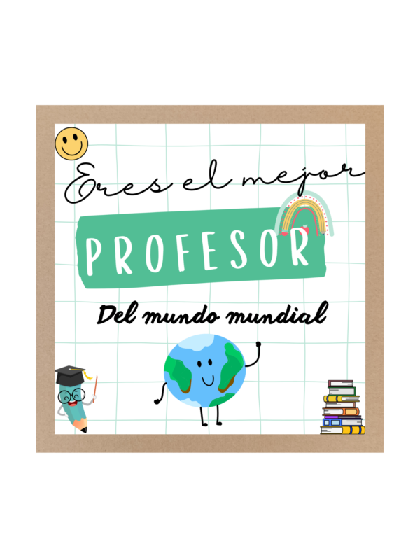 Caja de chocolatinas - Edición "PROFESOR"