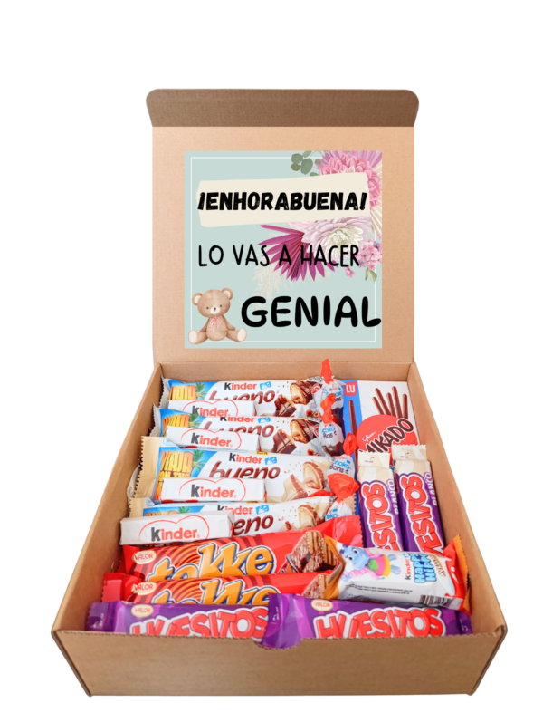 Caja de chocolatinas - Edición "NUEVA MAMA " - Imagen 2