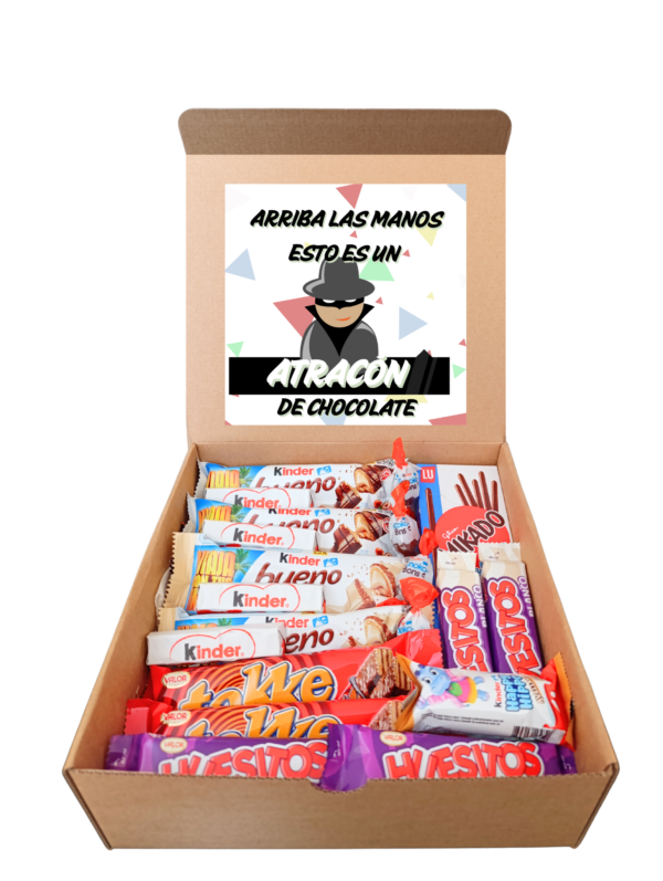 Caja de chocolatinas - Edición "AMIGO INVISIBLE" - Imagen 2