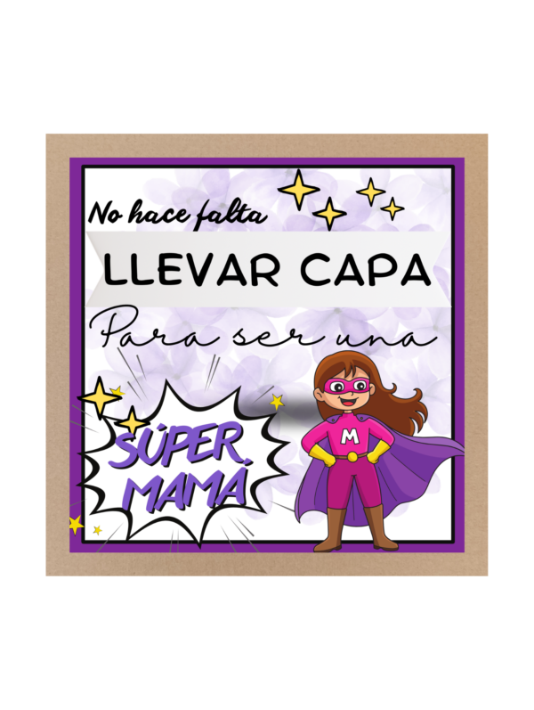 Caja de chocolatinas - Edición "SUPER MAMA"